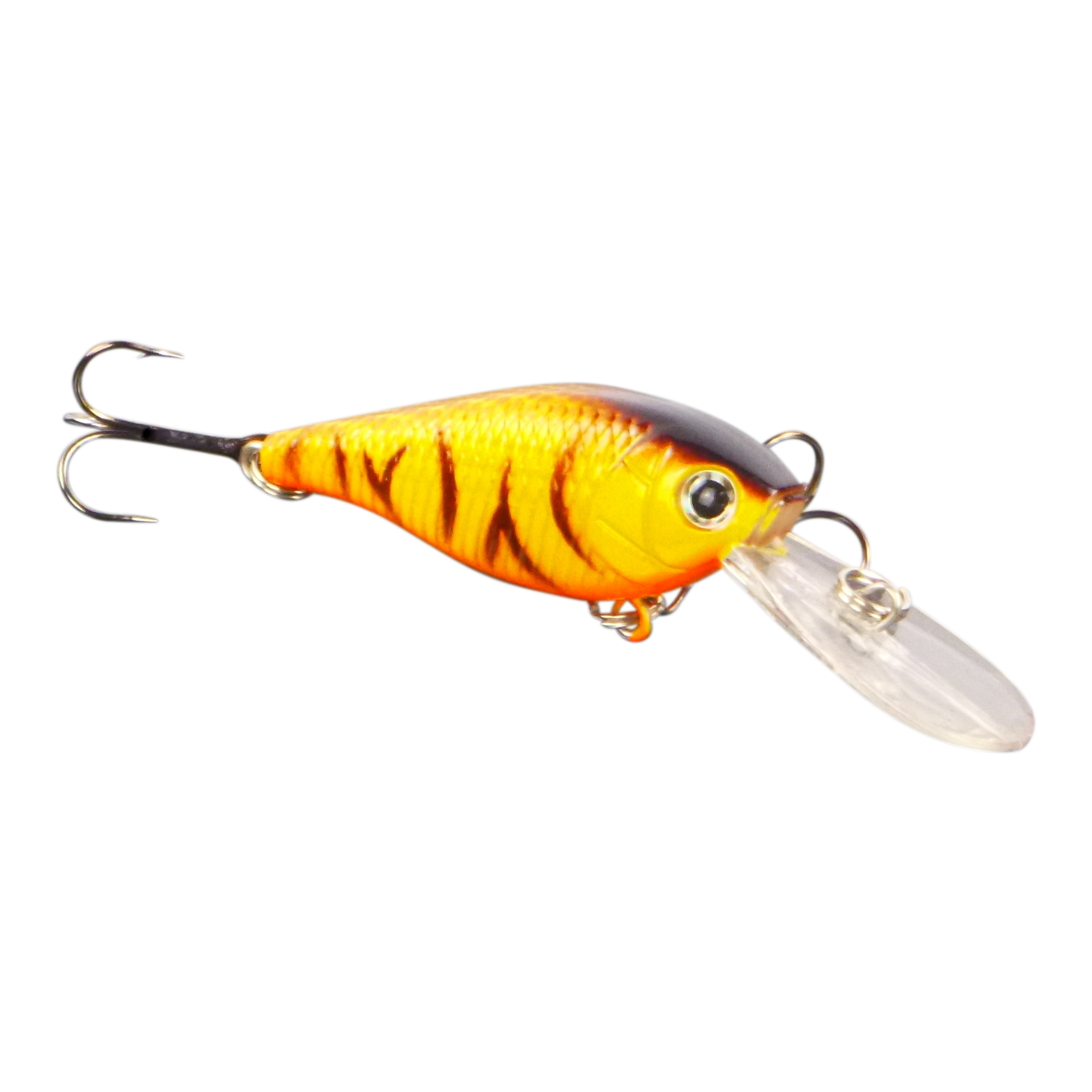 Finesse 'Madbass' Tiger Stripe, 85mm Deep Diving Crankbait-0