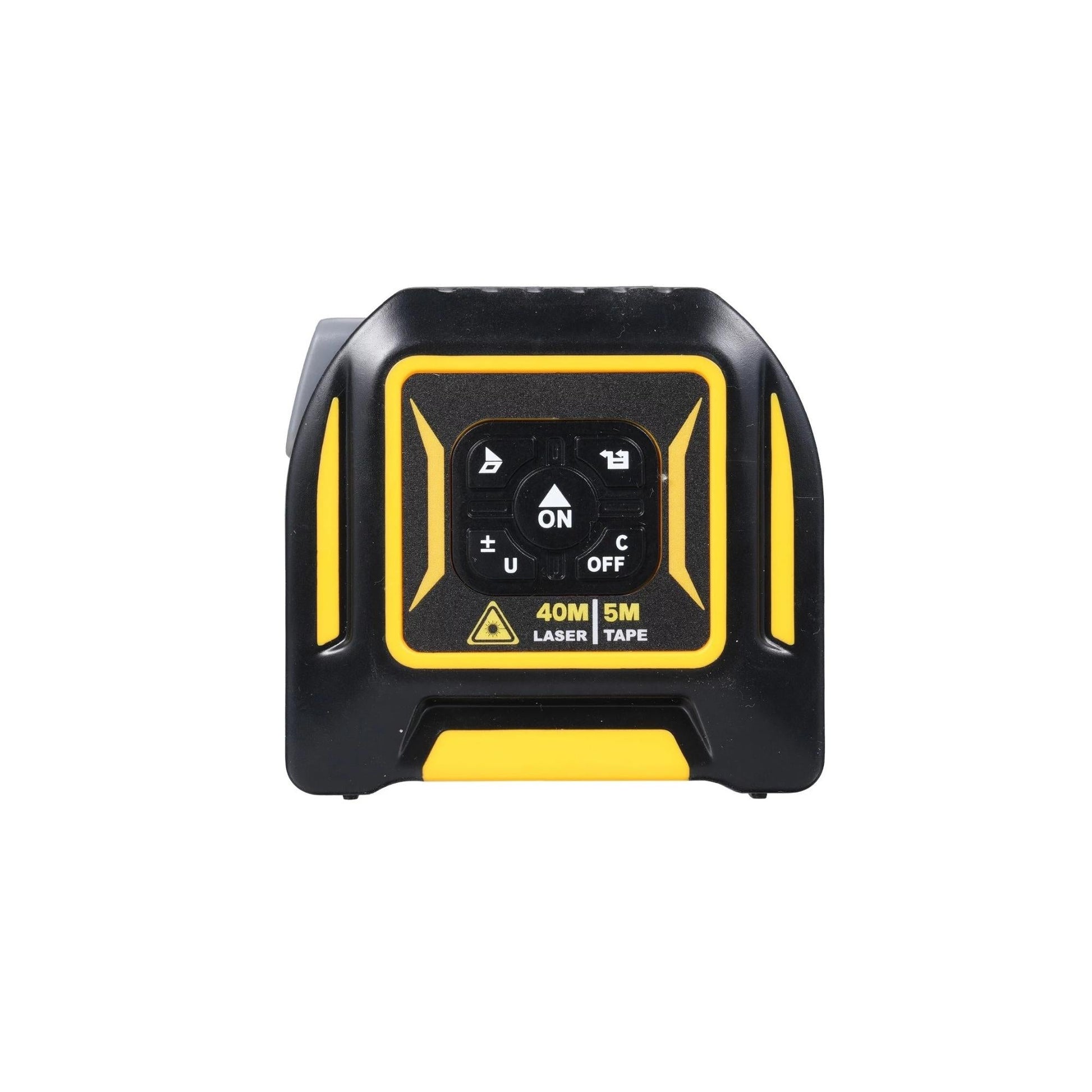 Tooleroo Digital Laser Tape Measure+ 5m Steel Tape – 3-in-1 Cross Marking-5