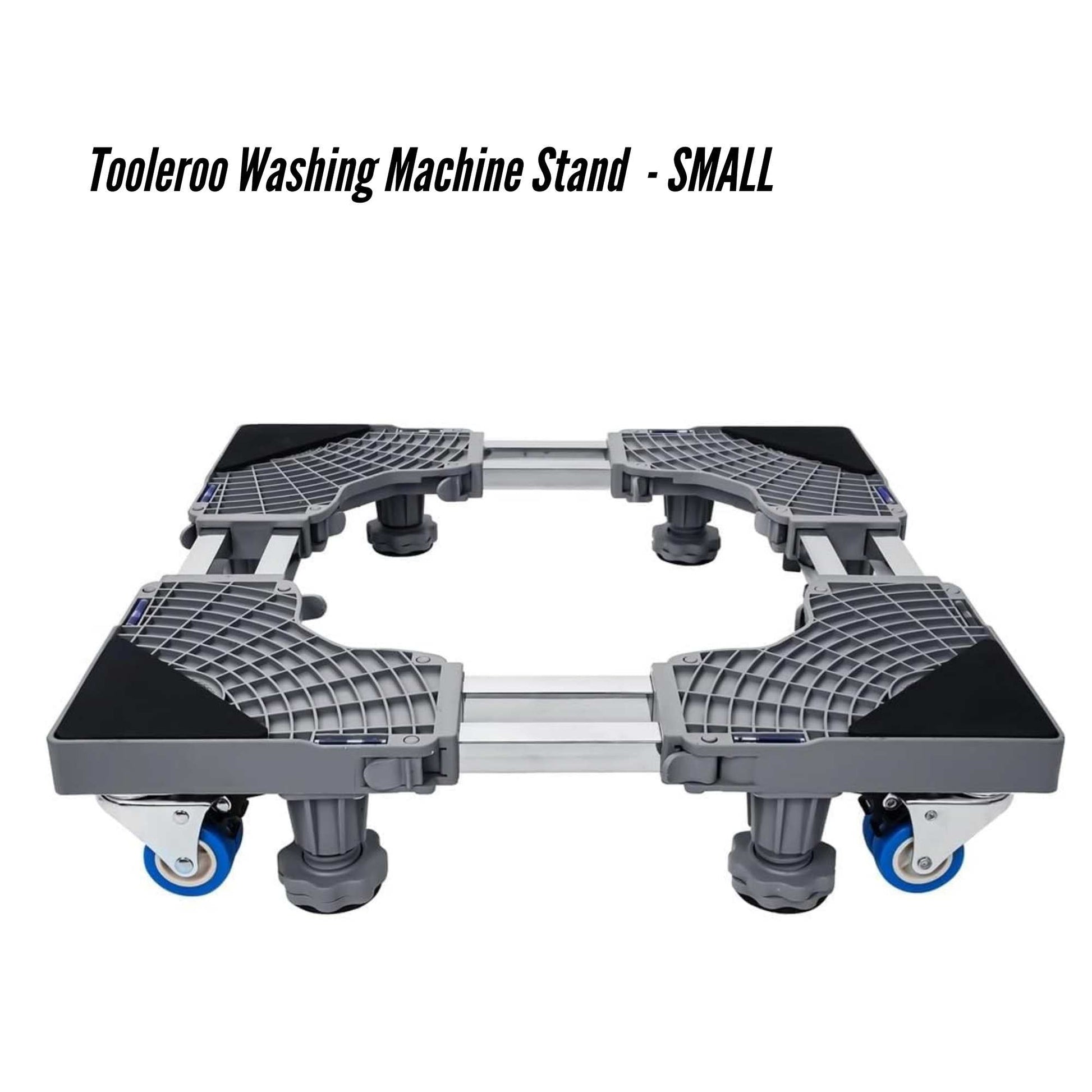 Tooleroo Washing Machine Stand - Wheeled Adjustable Fridge and Appliance Base-5