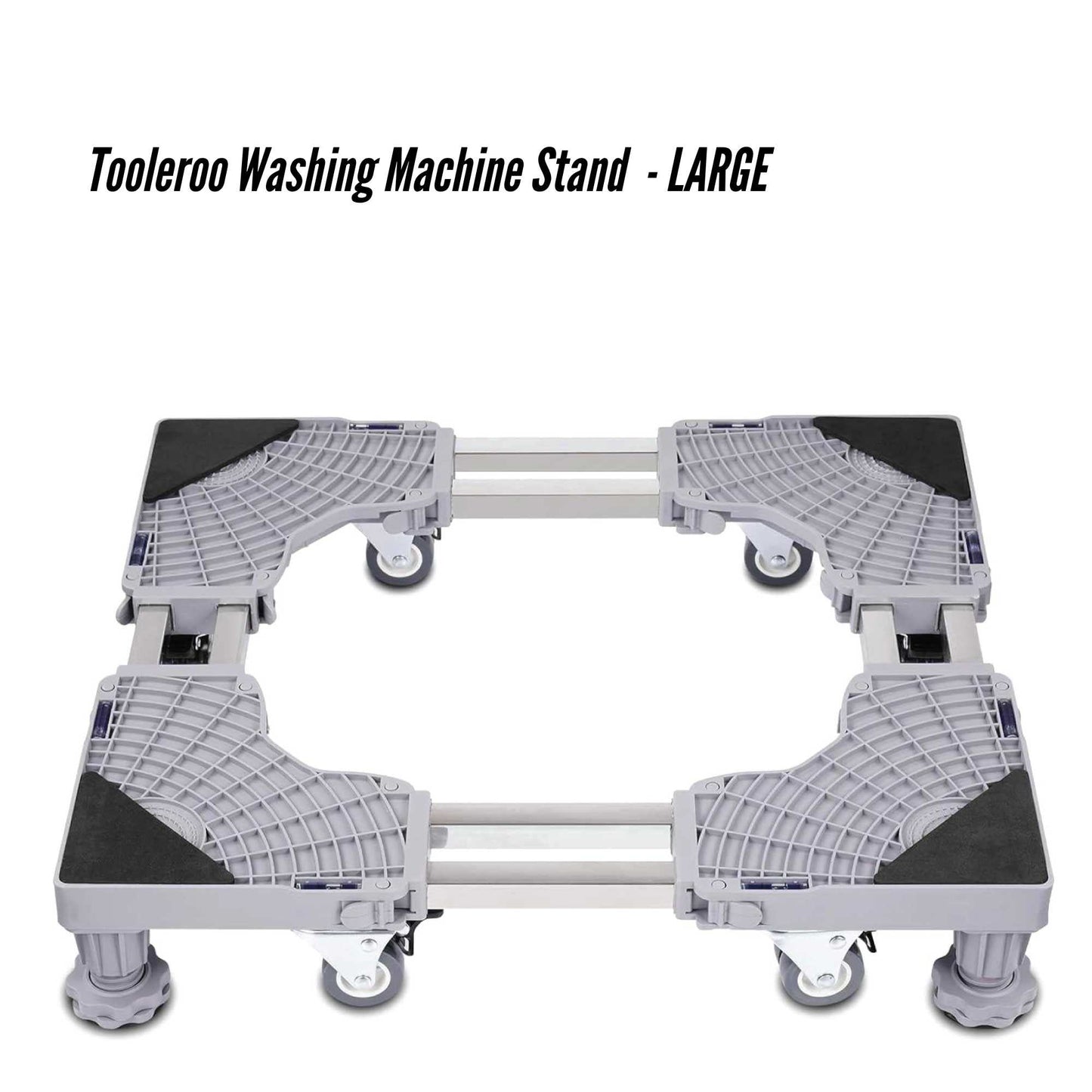 Tooleroo Washing Machine Stand - Wheeled Adjustable Fridge and Appliance Base-6