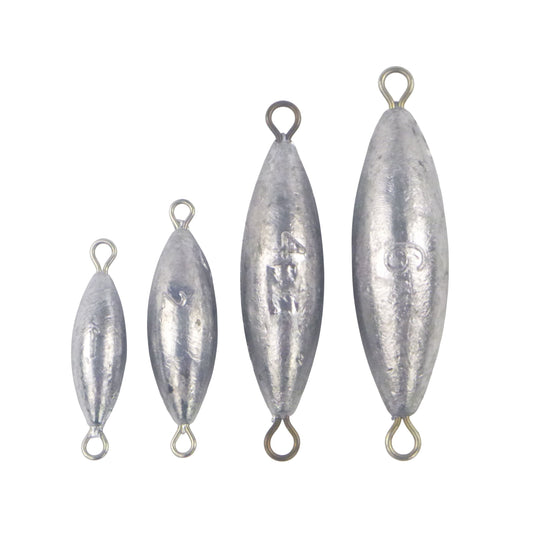 Swimerz Bulk Pack Torpedo Trolling Sinker, 4 sizes, Qty 58-0