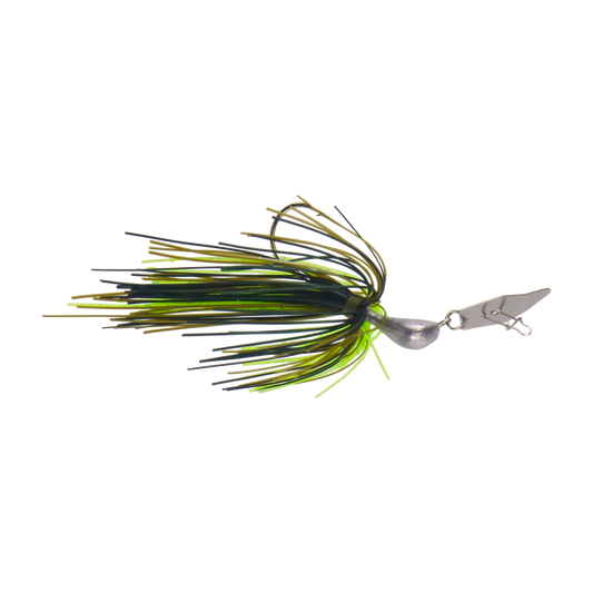 Dekoi 7gm Bladed Swim Jig, Chatterbait, Tree Frog, 2 pack-0