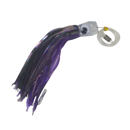 Swimerz Trolling Lure Rigs, 95gm, 23cmL, Size 8/0 Hook, Tuna Dinner, 2 pack-0