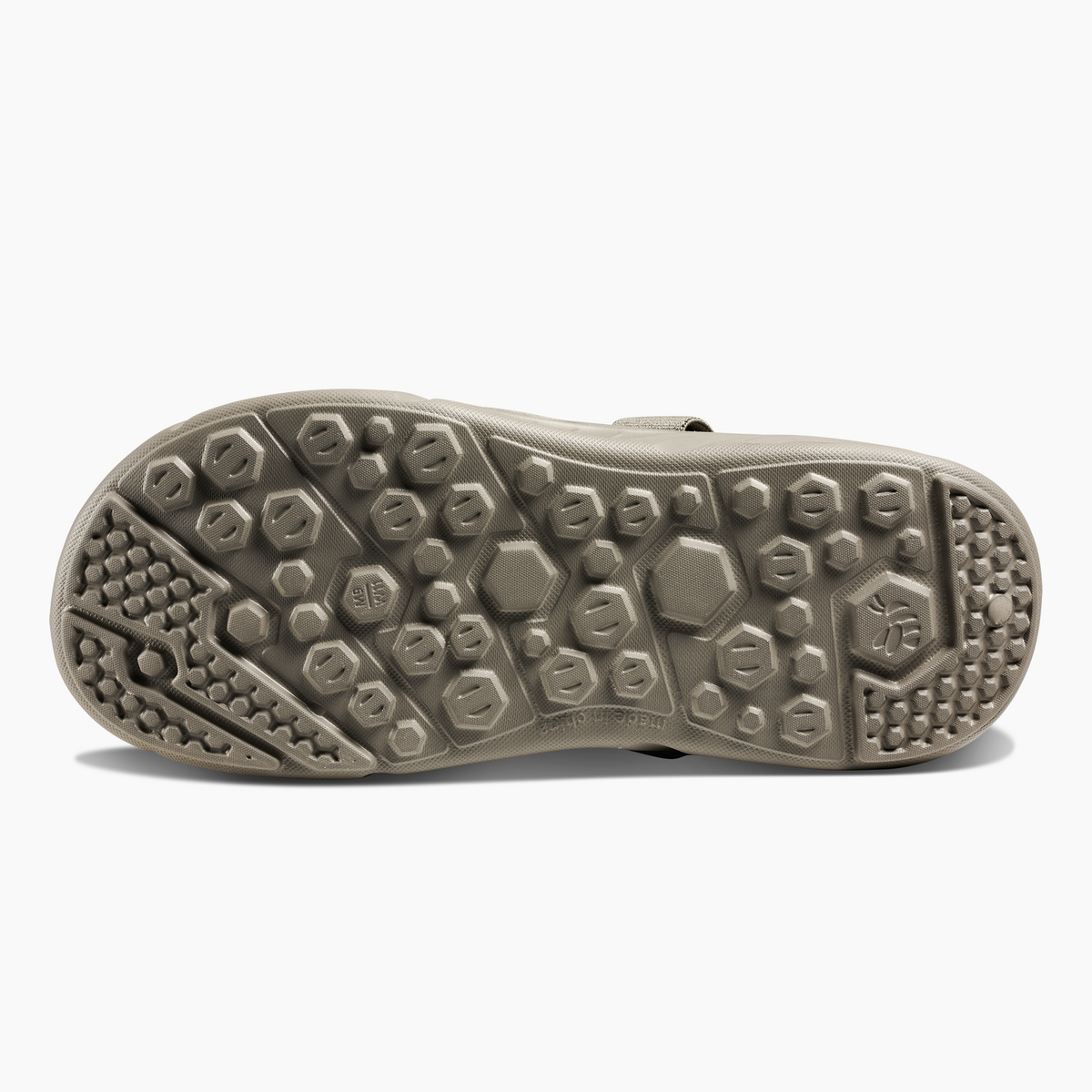 Joybees Adults Trekking Slide Flip Flop Thongs Water Aqua Shoes in Grey/Green