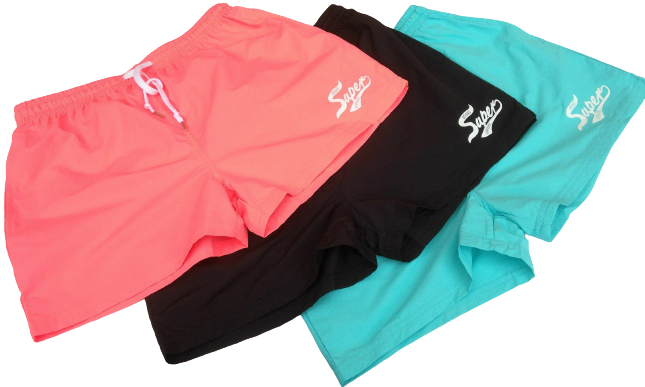 Ladies Board Shorts Beach Microfibre Swim Surf Bottoms-1