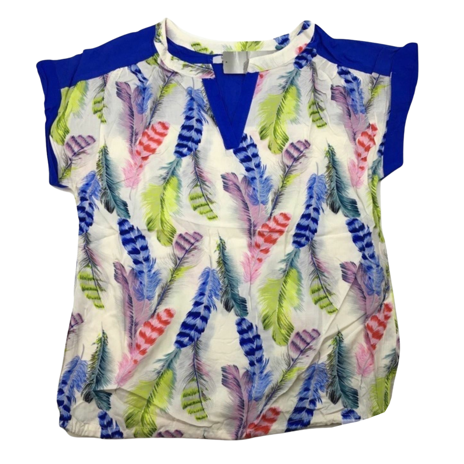 Womens Viscose Summer Gypsy Top Bohemian T Shirt Harem Tee Short Sleeve Blouse-4