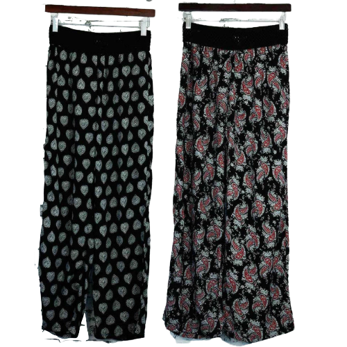 Womens Crotchet Waist Yoga Harem Pants Palazzo Lounge Ladies Trousers Yoga Loose-0