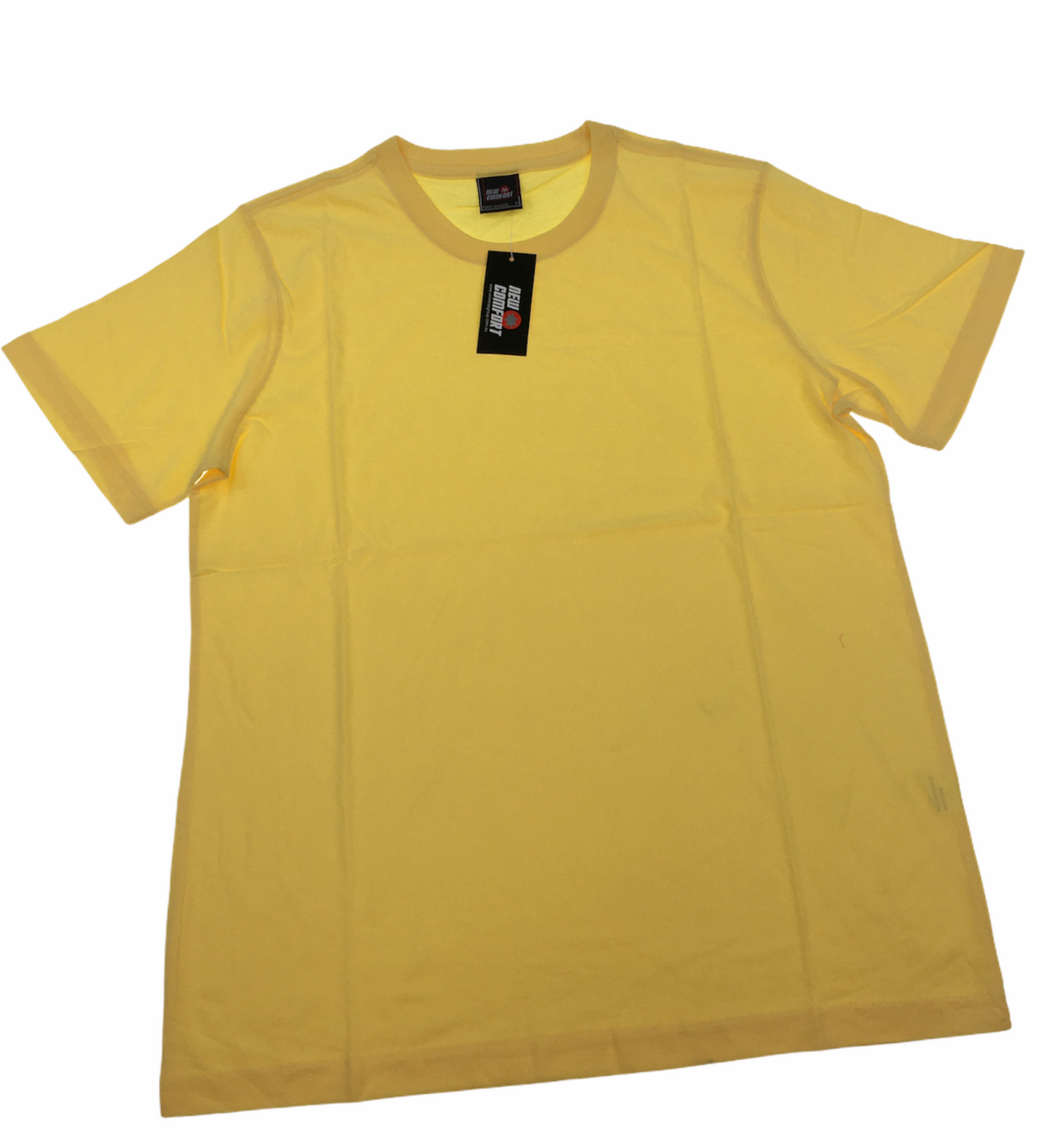 Mens Plain T Shirt 100% COTTON Loose Baggy Fit Blank Tee Top Basic T-Shirt-23