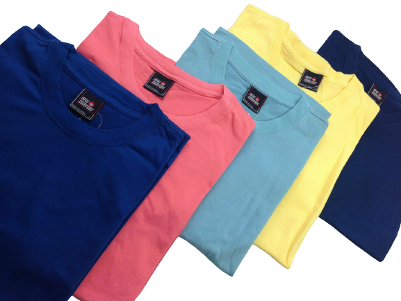 Mens Plain T Shirt 100% COTTON Loose Baggy Fit Blank Tee Top Basic T-Shirt-0
