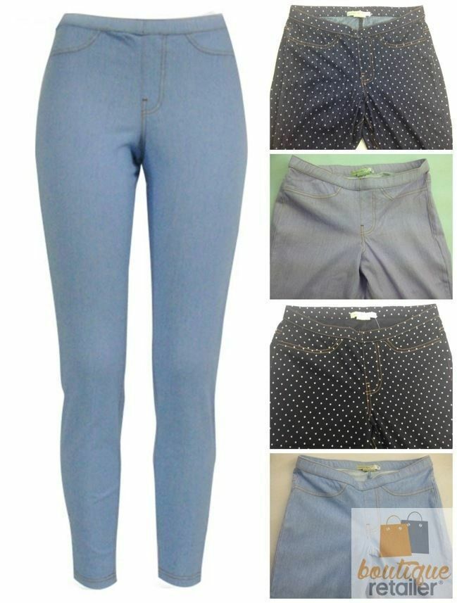 Womens JEGGINGS Full Length Ladies Skinny Pants Stretchy Leggings Slim-0