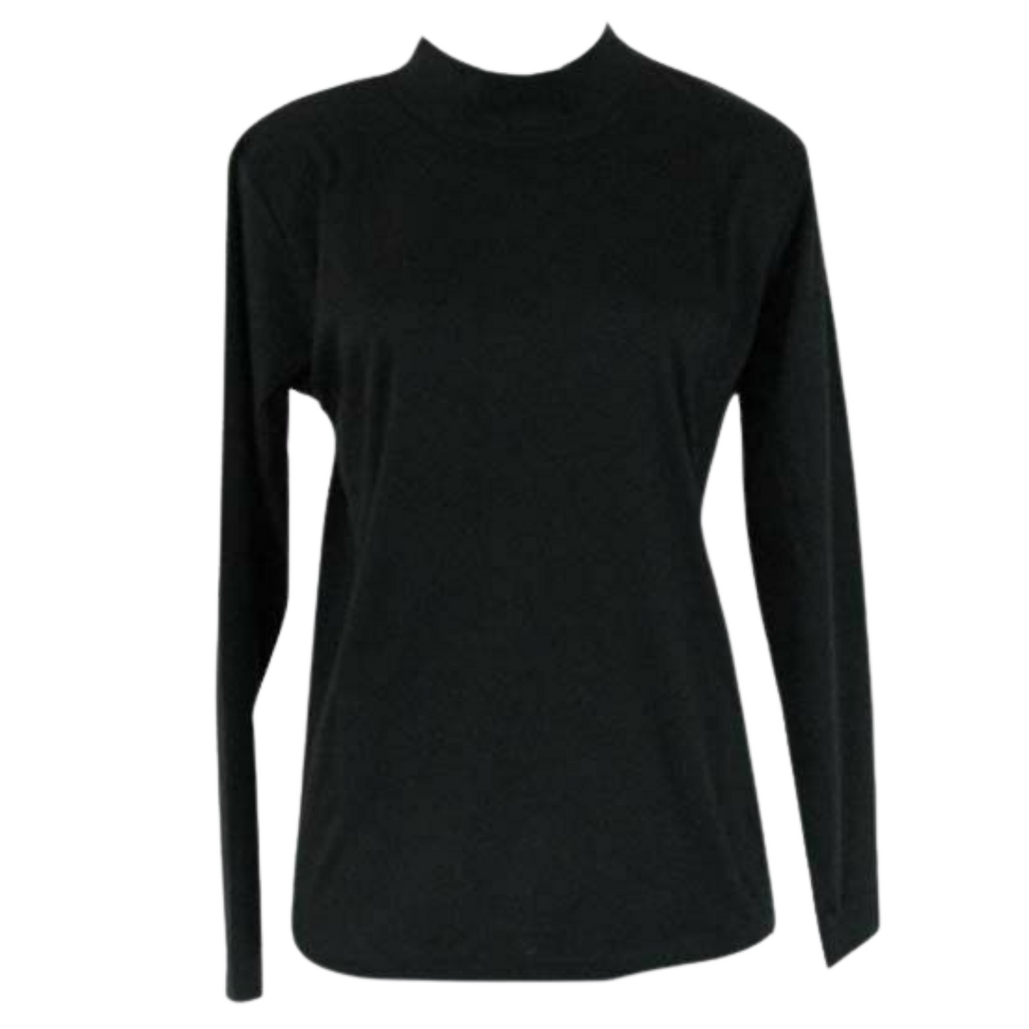 Ladies SKIVVY Turtle Neck Womens Long Sleeve Plain Top Skivvies Warm-42