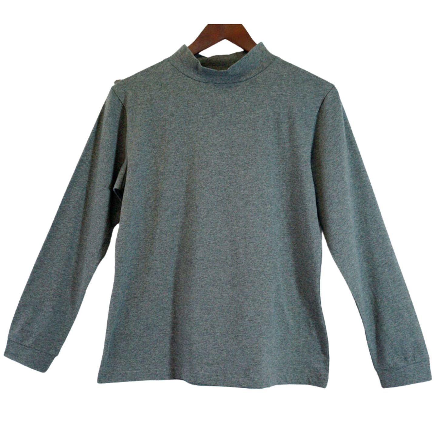 Ladies SKIVVY Turtle Neck Womens Long Sleeve Plain Top Skivvies Warm-12