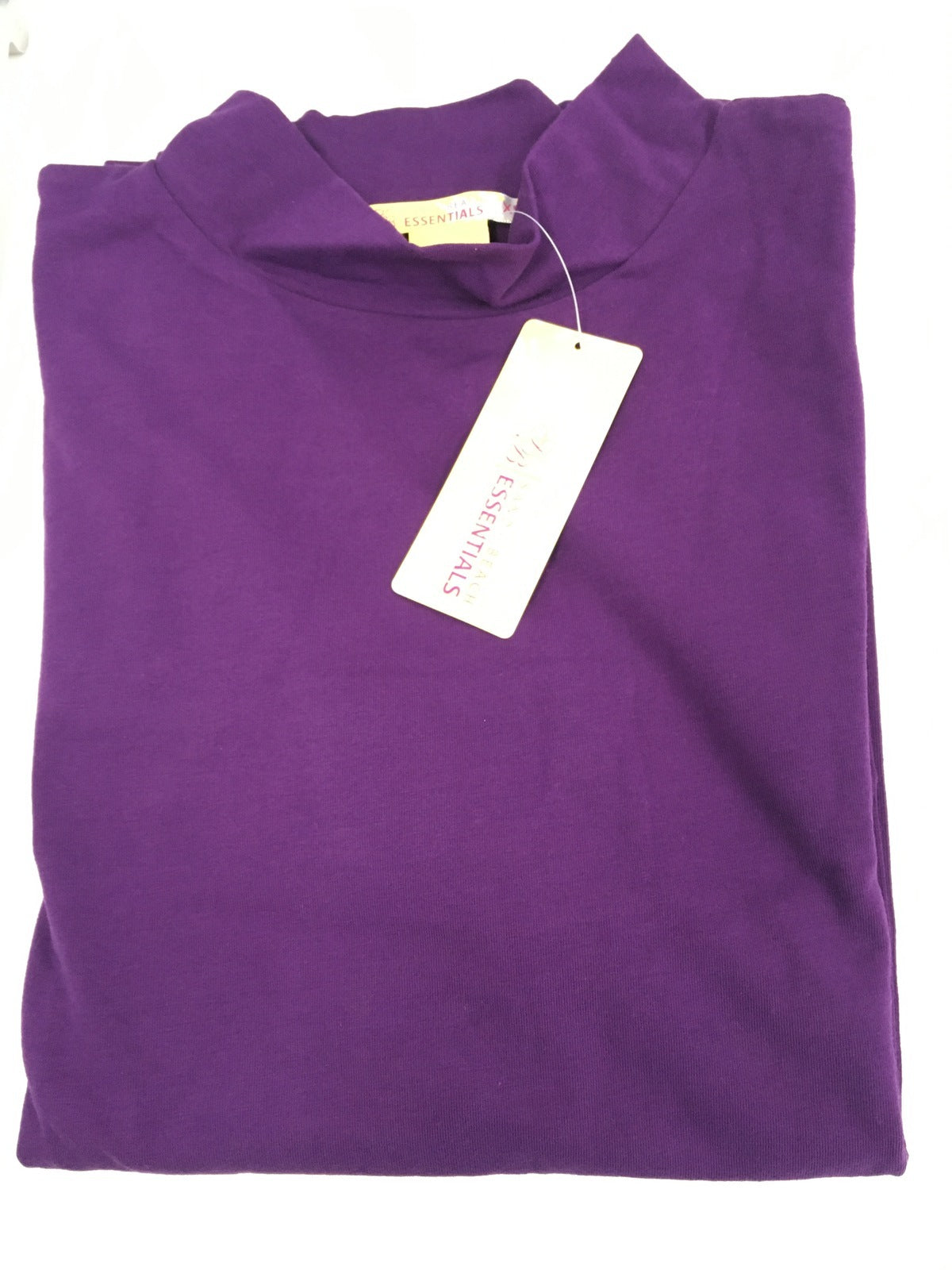 Ladies SKIVVY Turtle Neck Womens Long Sleeve Plain Top Skivvies Warm-26