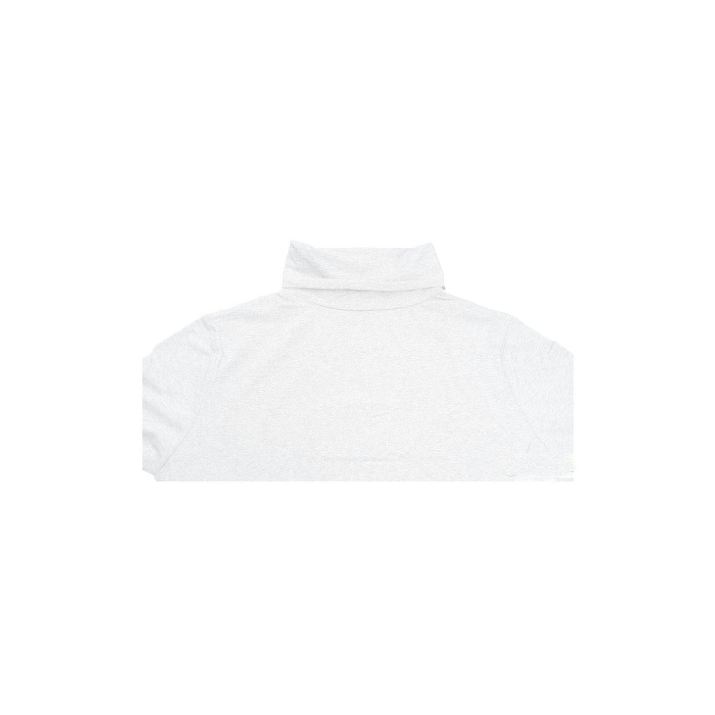 Ladies SKIVVY Womens Long Sleeve Plain Top Warm Turtleneck Cotton High Neck in White-3