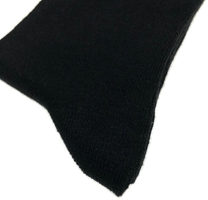 BAMBOO SOCKS Crew Natural Eco Healthy Enviro Unisex Work Anti-Bacterial Business - Black