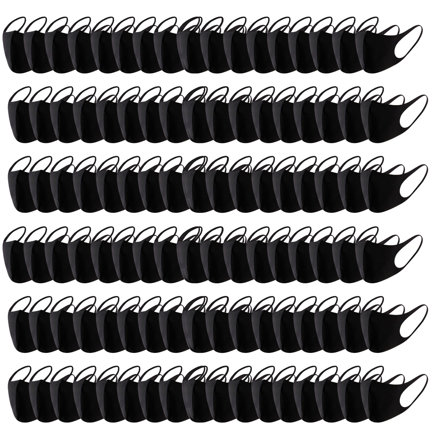 100x SUMMER Reusable Breathable Face Mask Mouth Mask Anti Dust Haze Bulk-1