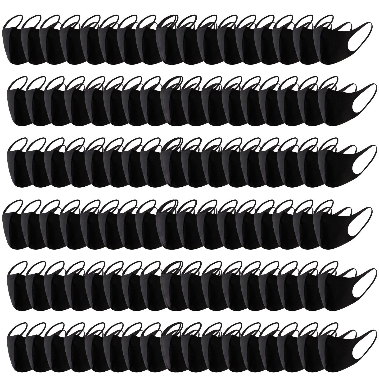 100x SUMMER Reusable Breathable Face Mask Mouth Mask Anti Dust Haze Bulk-1