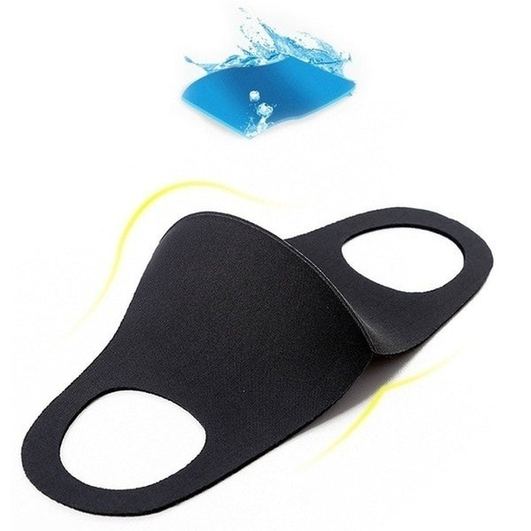 SUMMER Reusable Breathable Face Mask Mouth Mask Anti Dust Haze Protective in Black-2