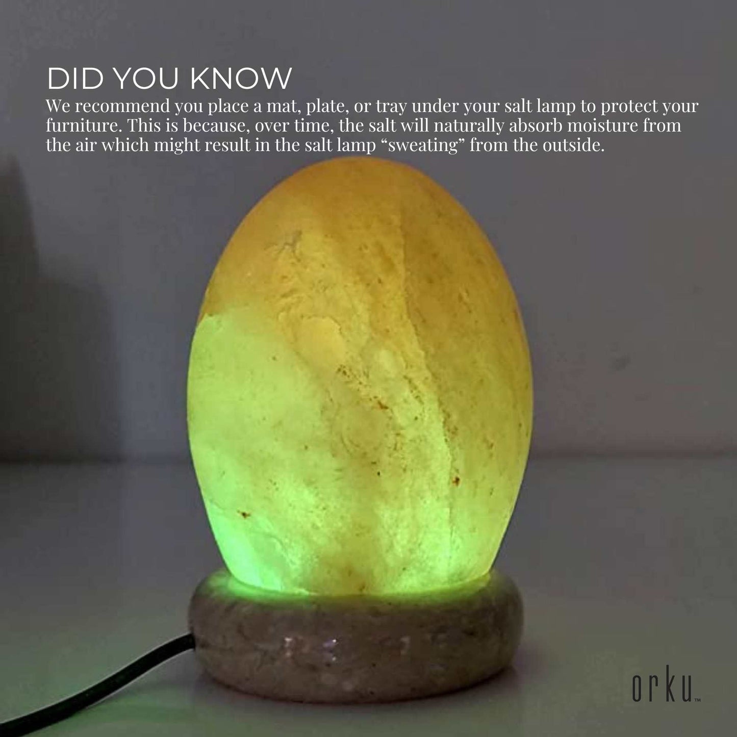 USB Colour Changing Egg Shape Himalayan Pink Salt Lamp Color Change LED Light-4