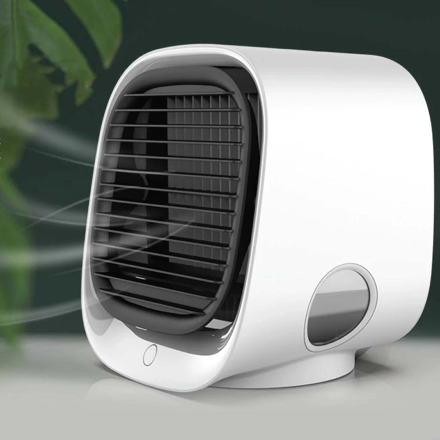 USB Mini Air Purifier - Portable Desktop Air Conditioner Cooling Fan With Water-1
