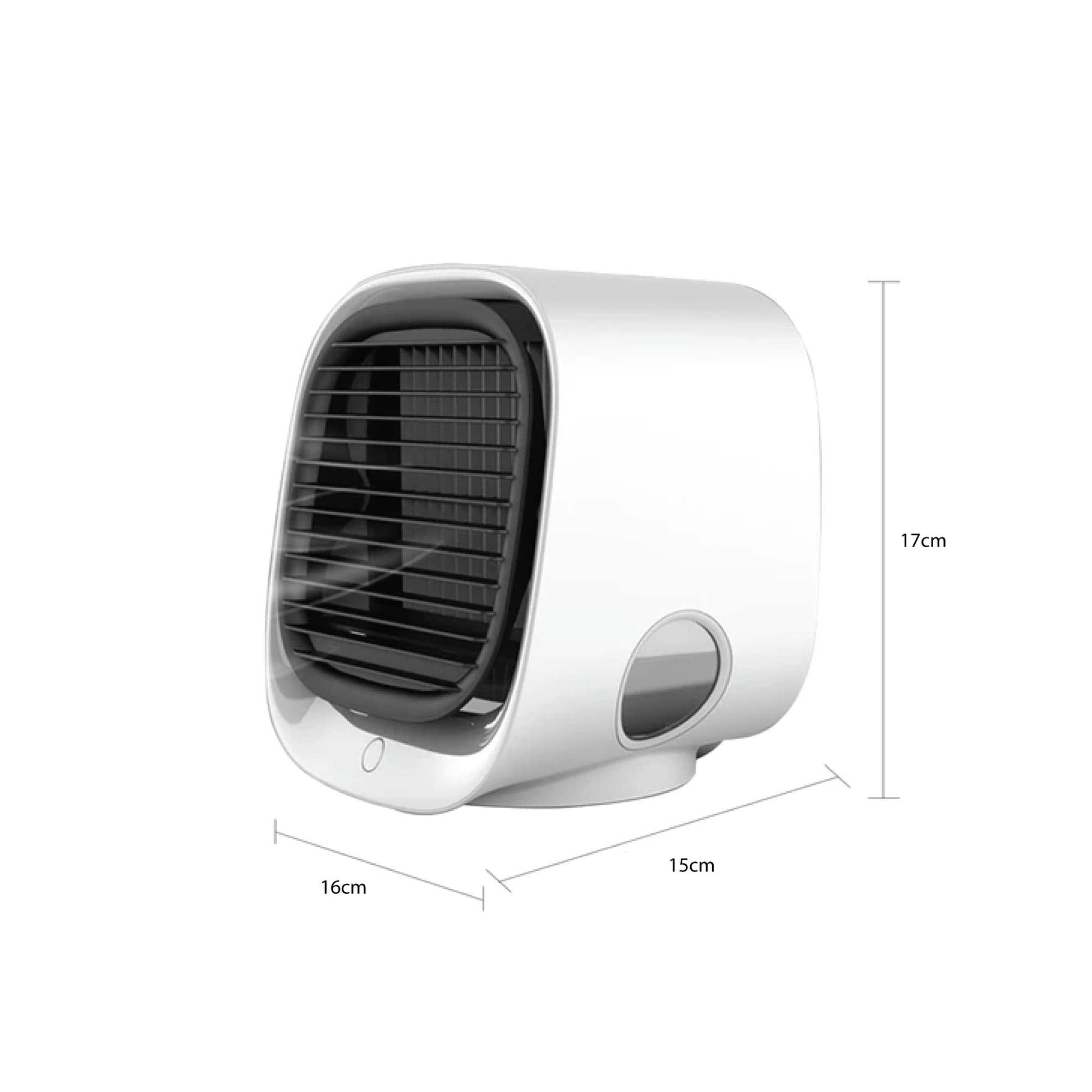USB Mini Air Purifier - Portable Desktop Air Conditioner Cooling Fan With Water-4