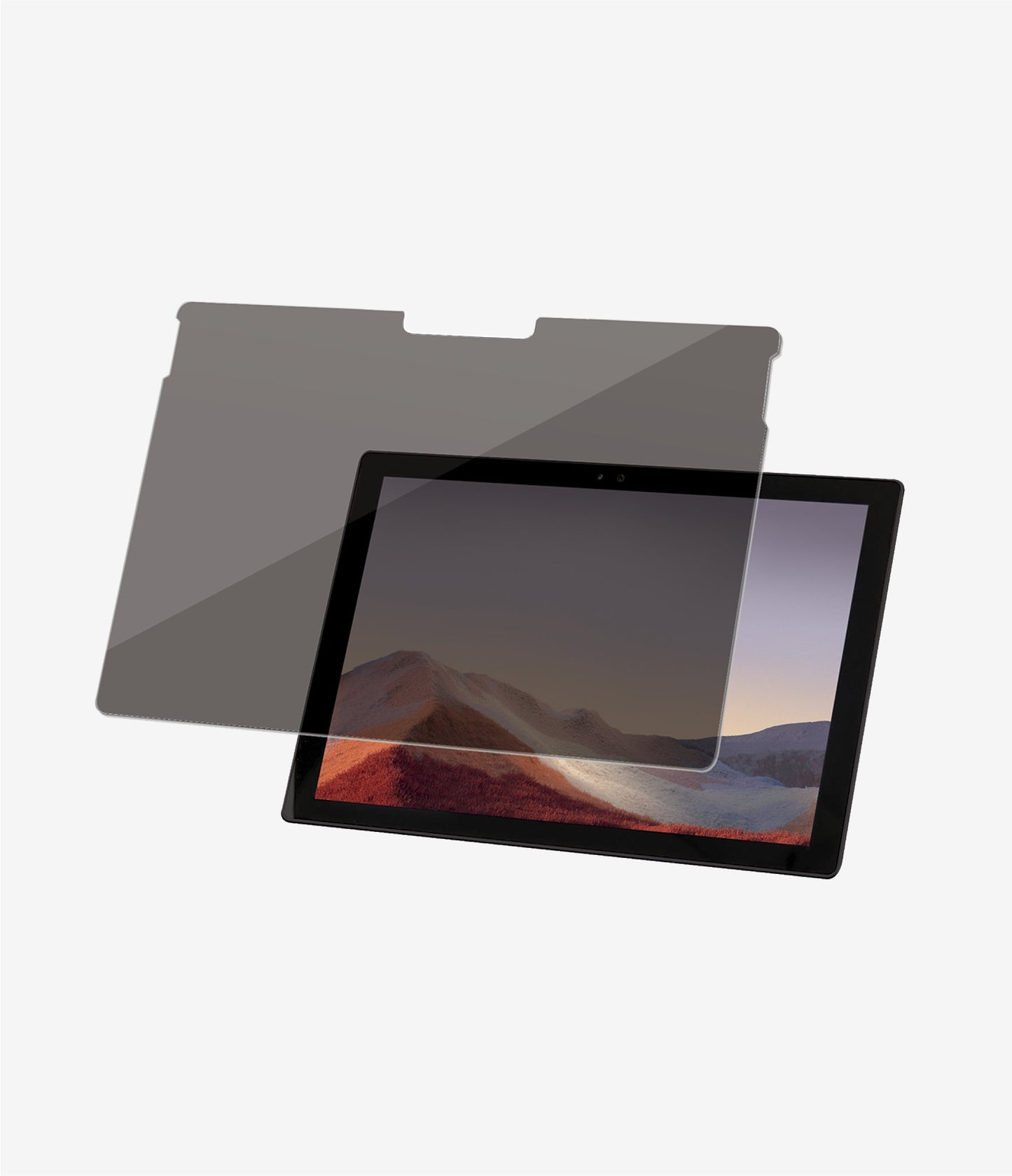 PANZER GLASS Screen Protector - Case Friendly - For Microsoft Surface Pro 4/Pro 5/Pro 6 - Full Frame Coverage, Rounded edges, 100% Touch Preservation