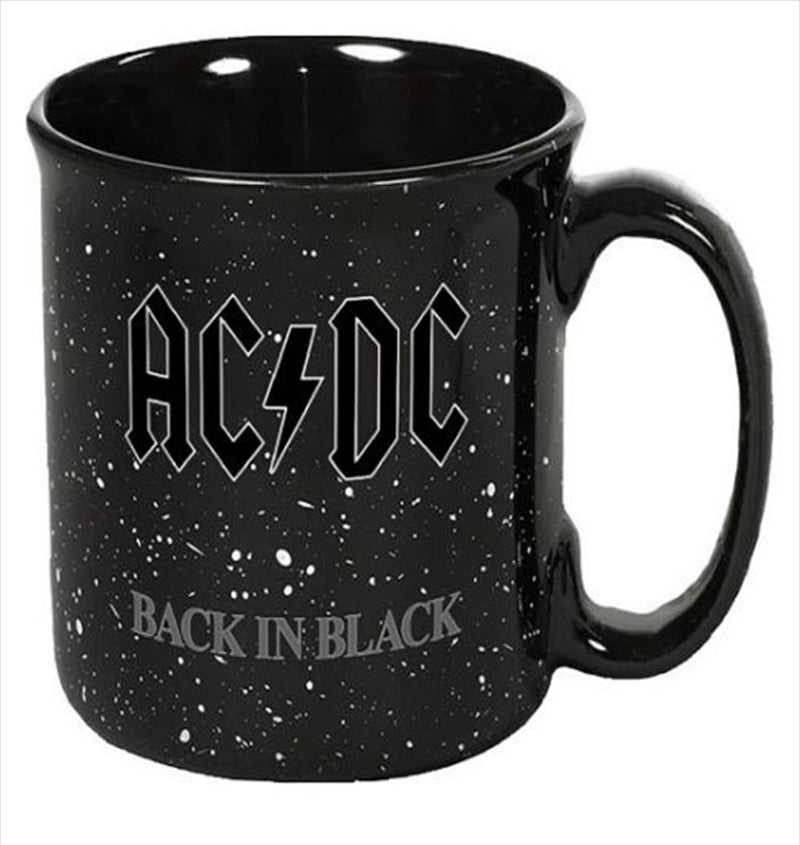 AC/DC – Back in Black Ceramic Camper Mug