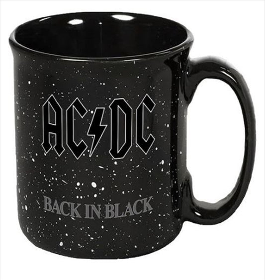 AC/DC – Back in Black Ceramic Camper Mug