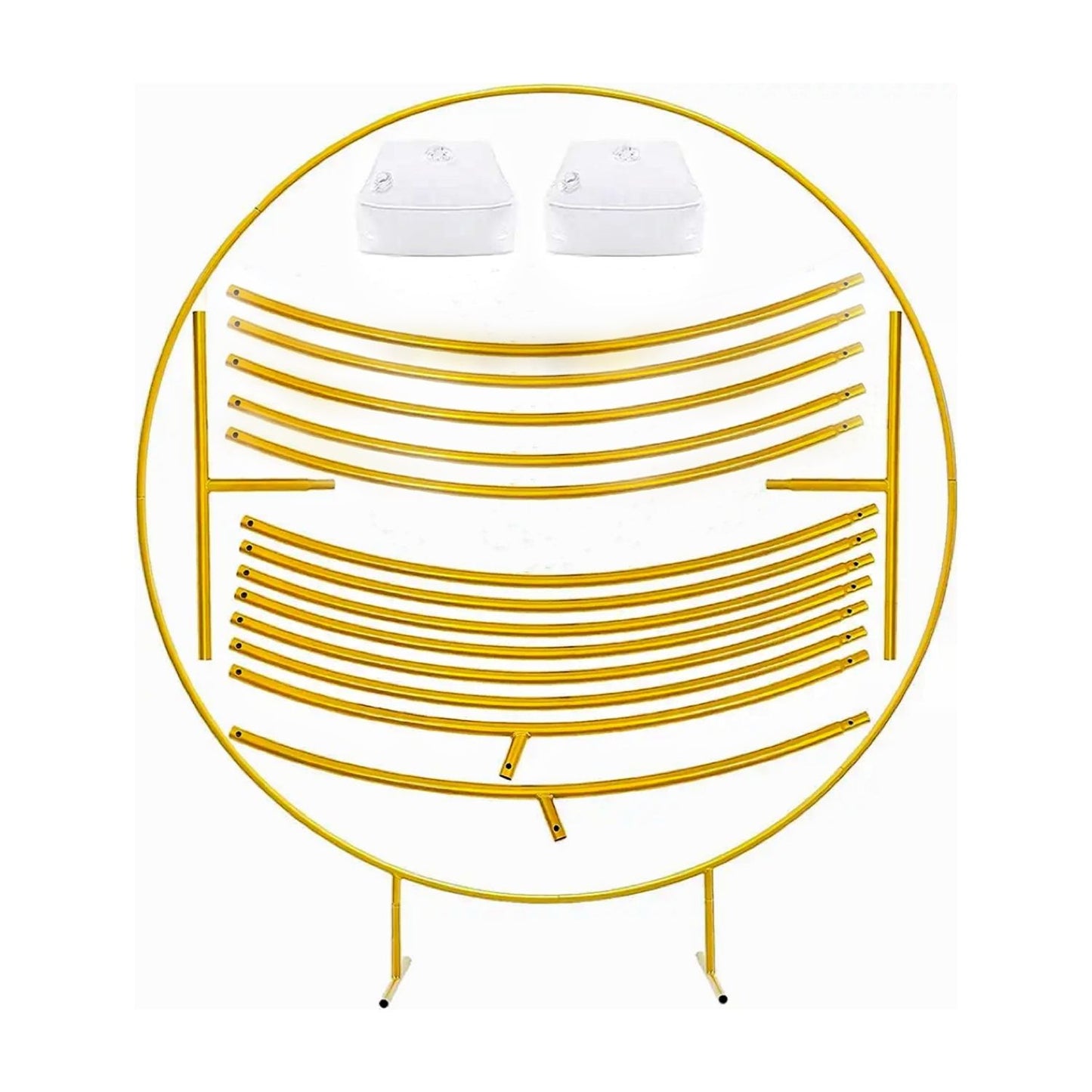 GOMINIMO 2.2 M Round Balloon Arch Kit(Gold)GO-BA-101-SD