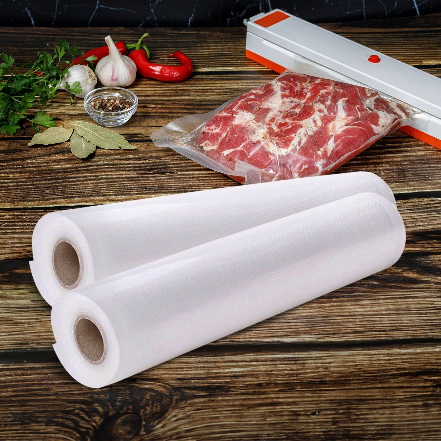 GOMINIMO 10 Pack Vacuum Food Sealer Rolls (28cm x 6m) GO-VSR-100-LXY