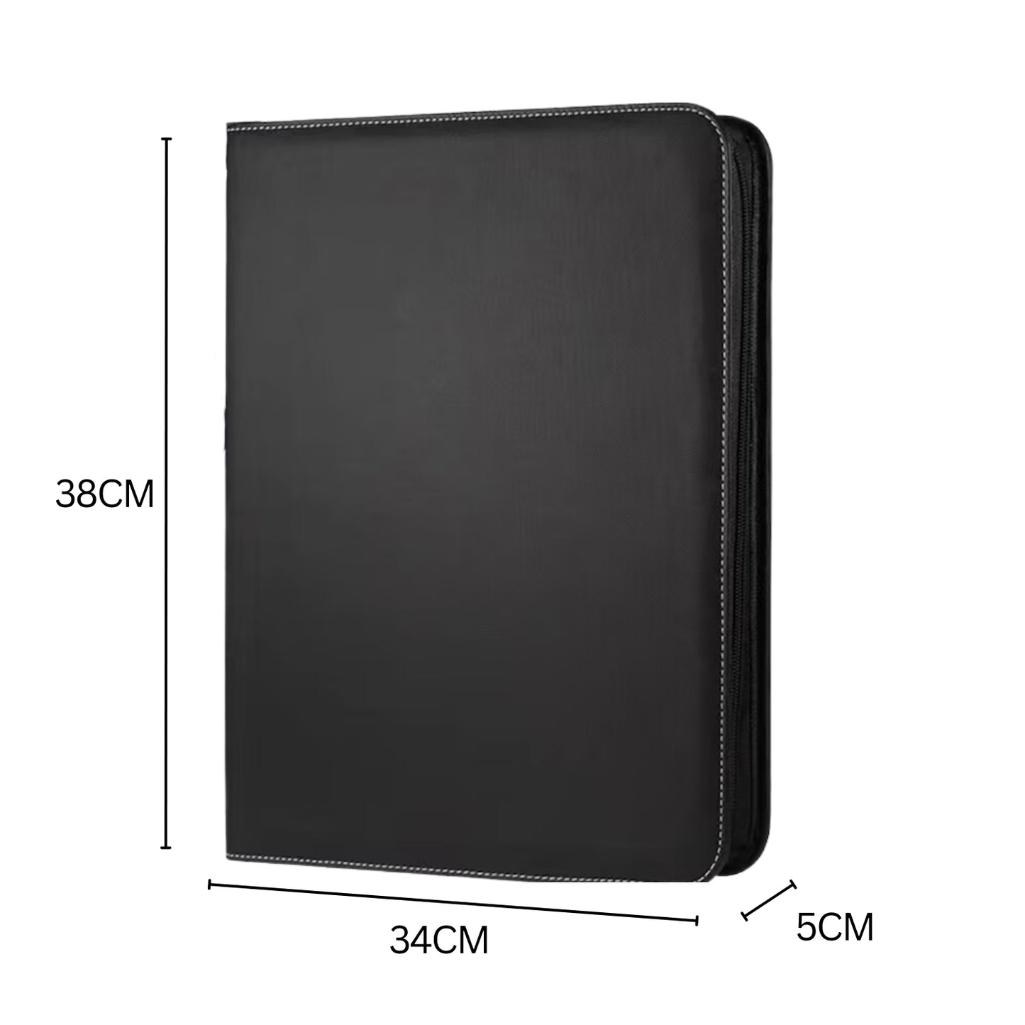 GOMINIMO 720 Pockets Cards Binder Sleeves (Black) GO-PCBS-100-JS