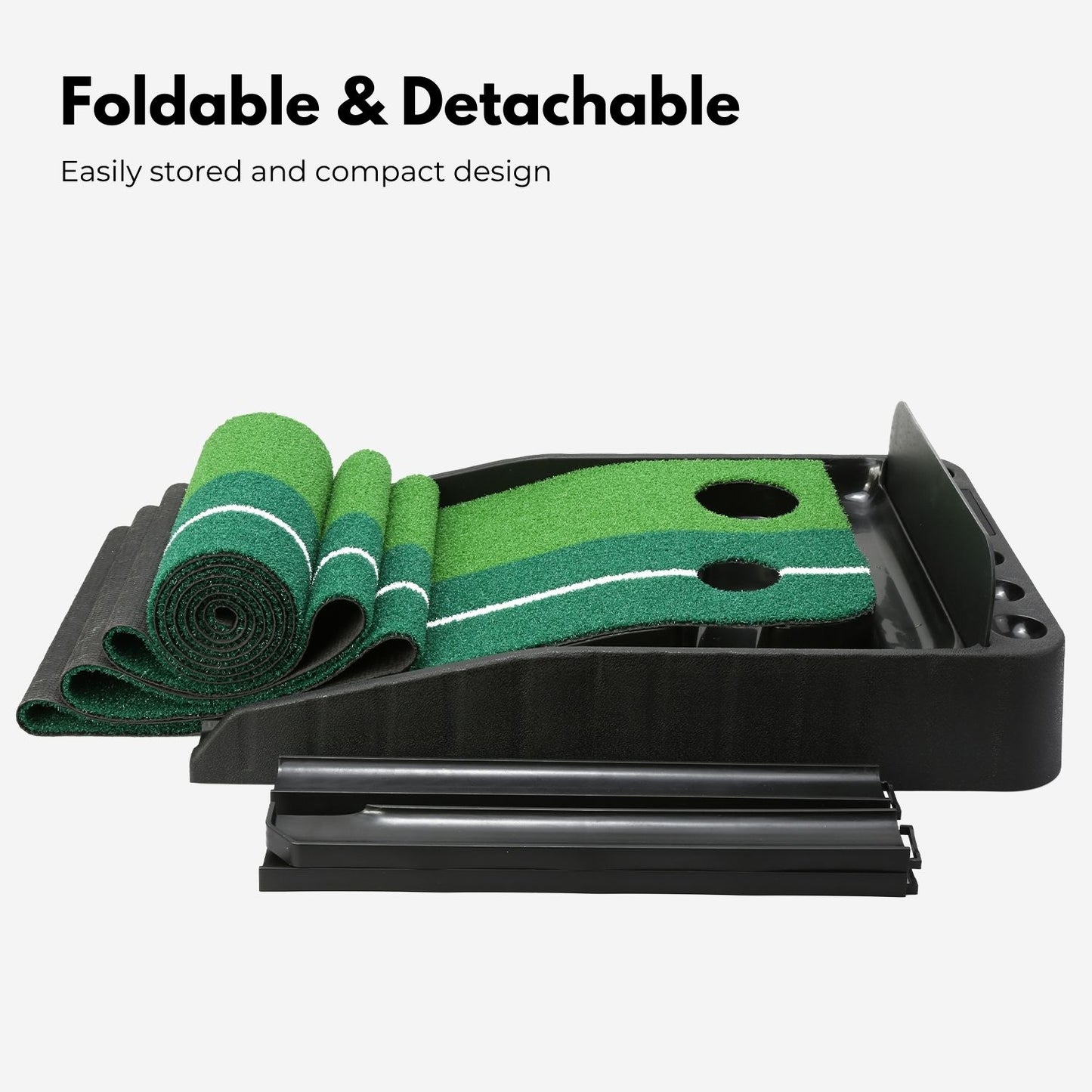 VERPEAK 3M Golf Putting Practice Mat (Green) VP-GM-100-QZ