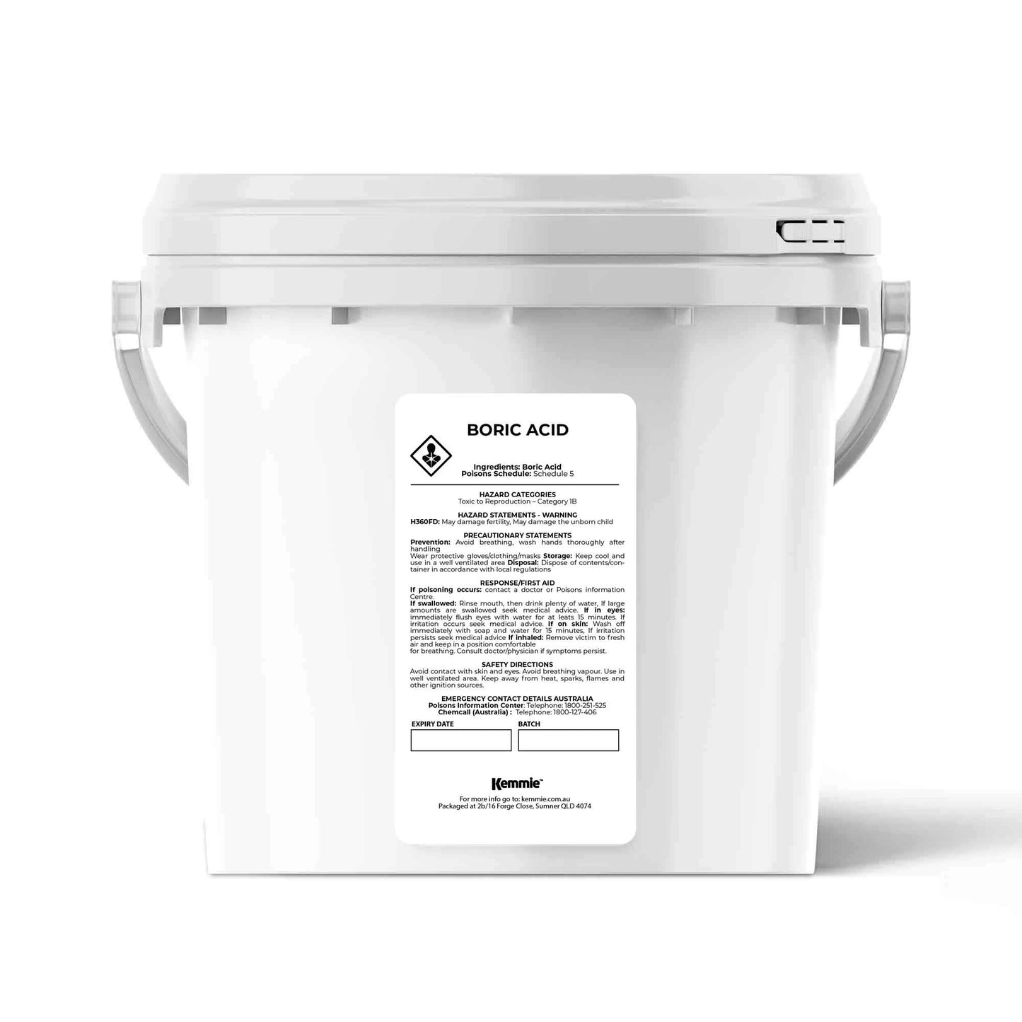 1.3kg Borax Powder Tub - Sodium Borate Tetraborate Pentahydrate