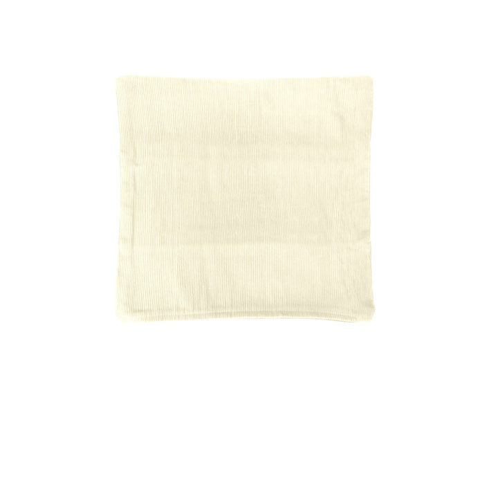 Mila Cotton Striped Cushion Cover Cream