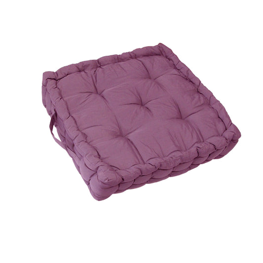 Dusty Pink Floor Box Cushion Pad (40 x 40+ 8cm) – Soft Comfort & Stylish Touch