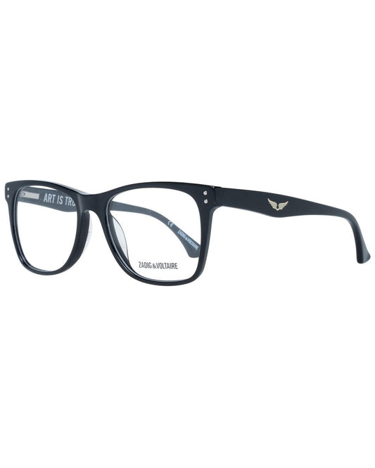 Zadig & Voltaire Unisex's Black Unisex Optical Frames - One Size