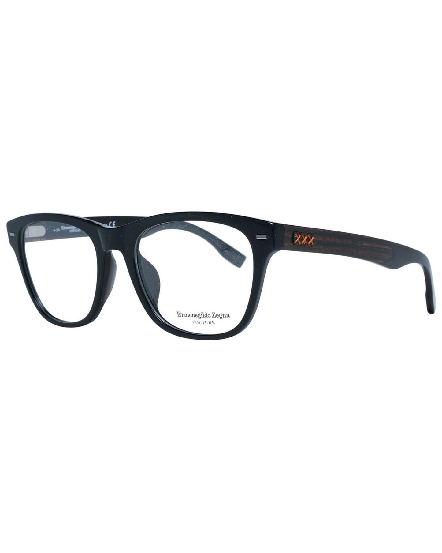 Zegna Couture Men's Black  Optical Frames - One Size