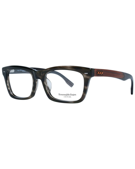 Zegna Couture Men's Gray  Optical Frames - One Size