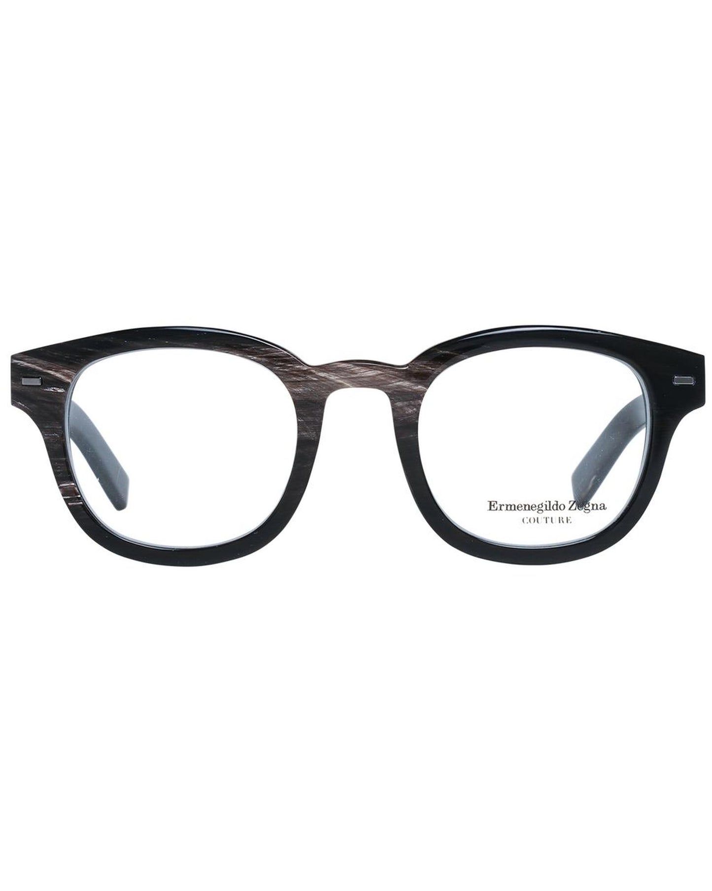 Zegna Couture Men's Brown  Optical Frames - One Size