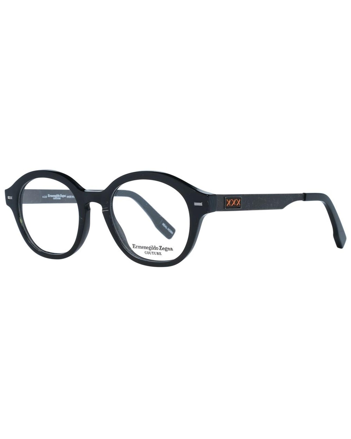 Zegna Couture Men's Black  Optical Frames - One Size