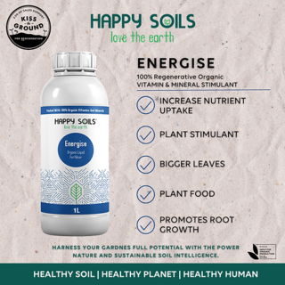 500MLHappy Soils Energise - Bio Stimulant Fertiliser