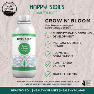 5L Happy Soils Grow n' Bloom - Germination & Seedlings