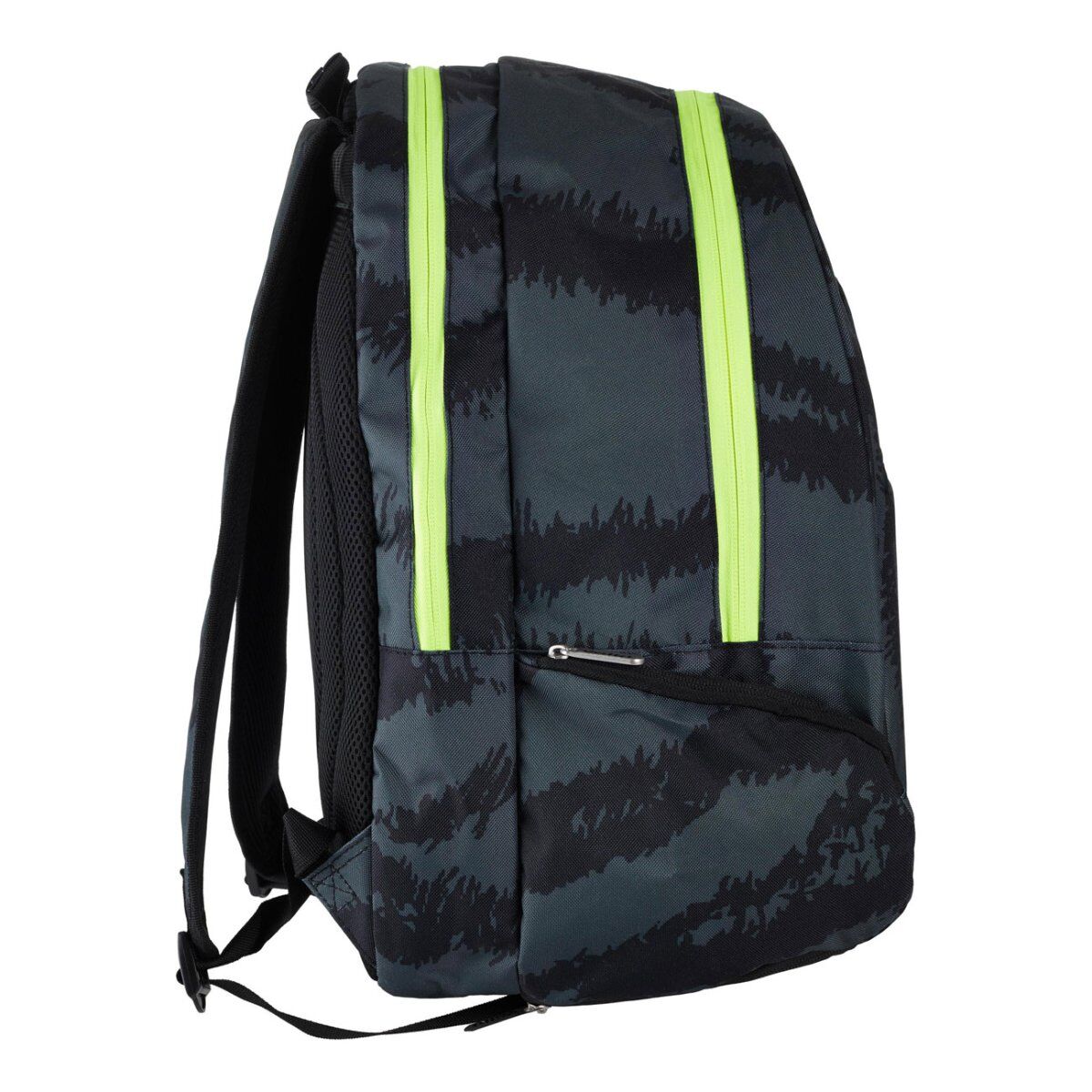Volkl Zebra Team Backpack Bag w/ Tennis Racquet Sleeve in Black Neon Yellow