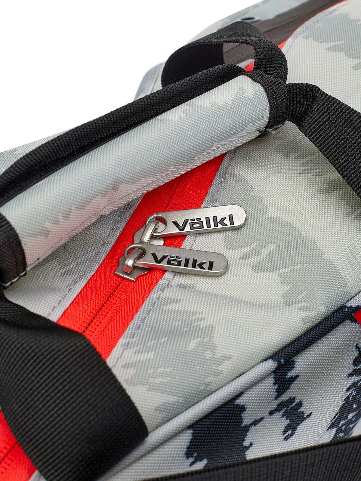 Volkl Zebra Pro Tennis Bag (Fits 3-5 Racquets) in White/Black