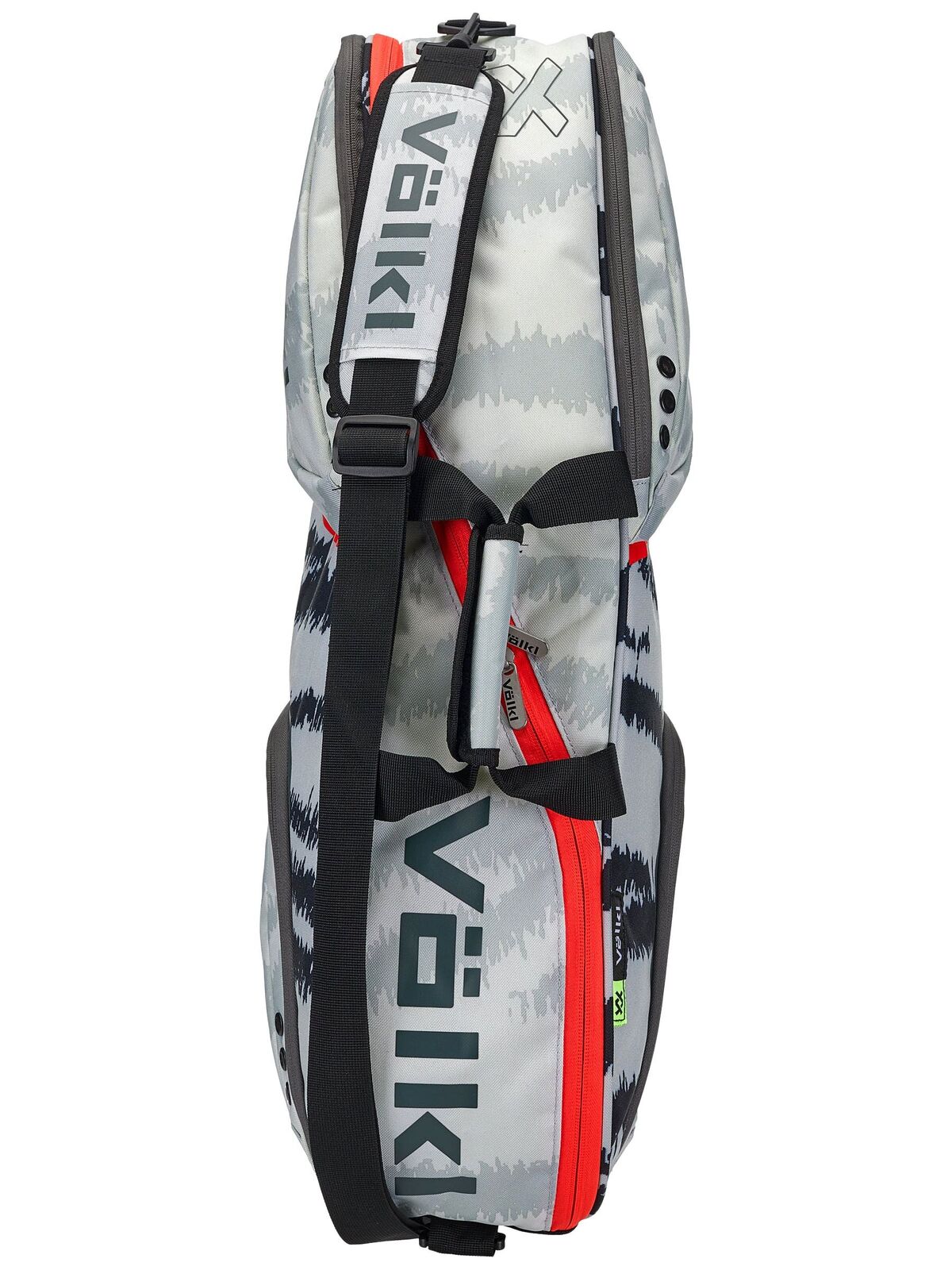 Volkl Zebra Pro Tennis Bag (Fits 3-5 Racquets) in White/Black