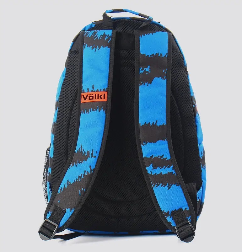 Volkl Zebra Large Backpack Tennis Badminton Racket Sports Bag in Blue