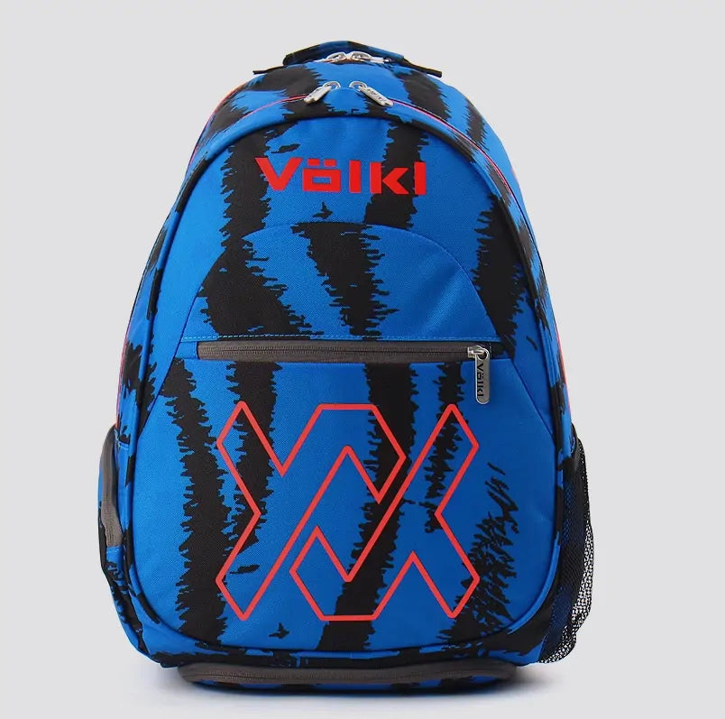 Volkl Zebra Large Backpack Tennis Badminton Racket Sports Bag in Blue