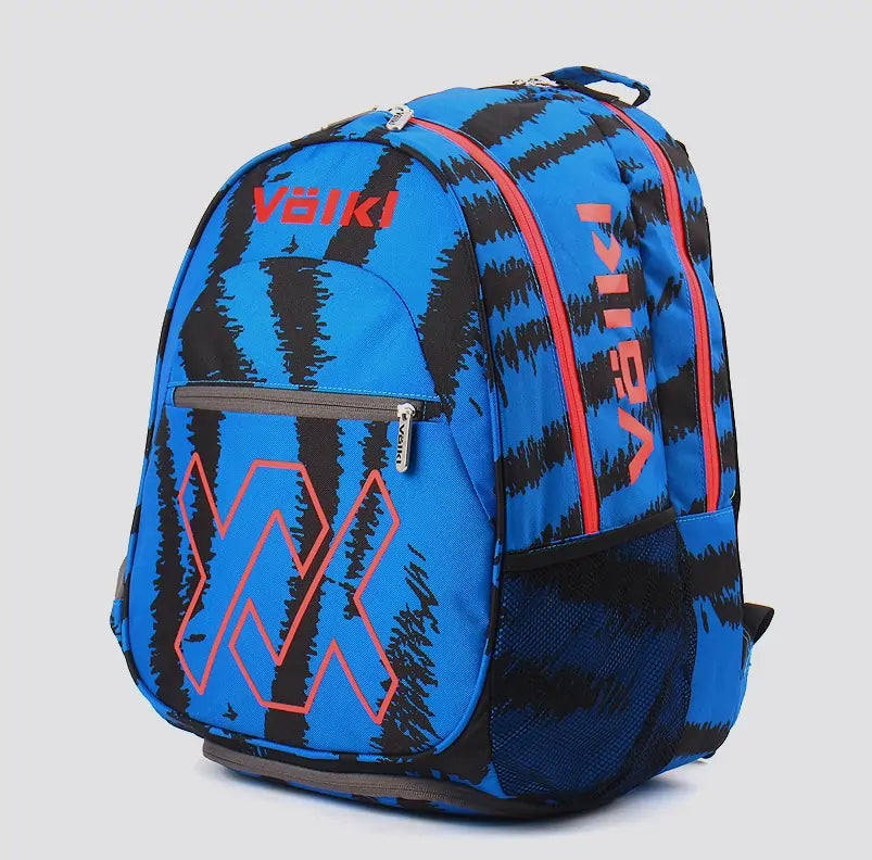 Volkl Zebra Large Backpack Tennis Badminton Racket Sports Bag in Blue