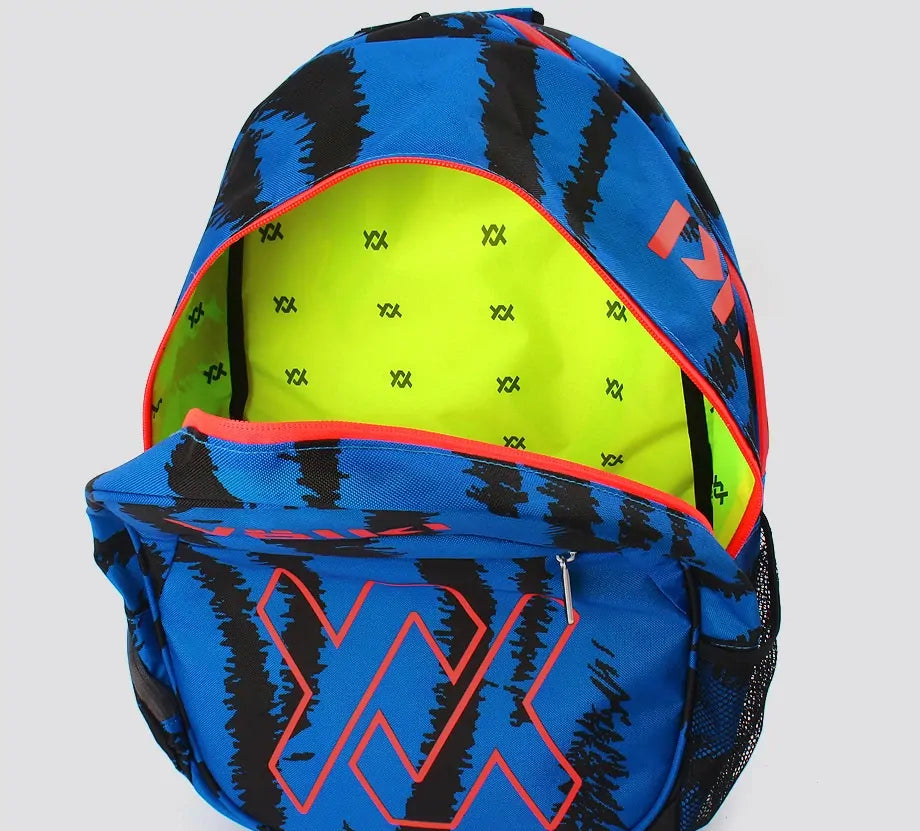 Volkl Zebra Large Backpack Tennis Badminton Racket Sports Bag in Blue
