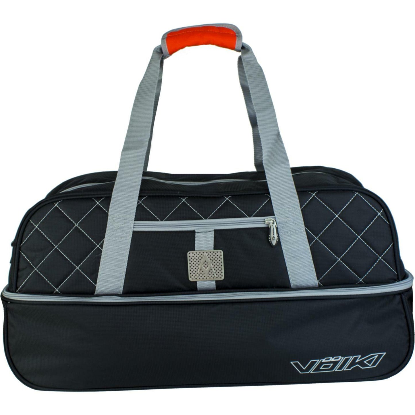 Volkl Duffle Tennis Bag Duffel Travel Sports Gym - Black/Silver-2